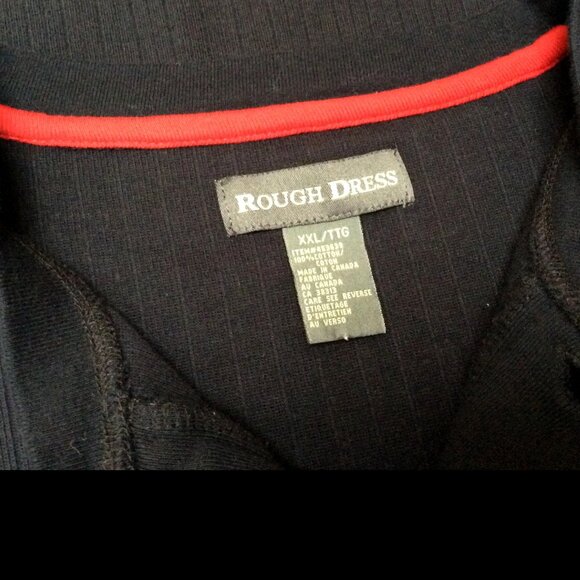 Men's Pullover Top by Rough Dress Size XXL - Picture 2 of 2